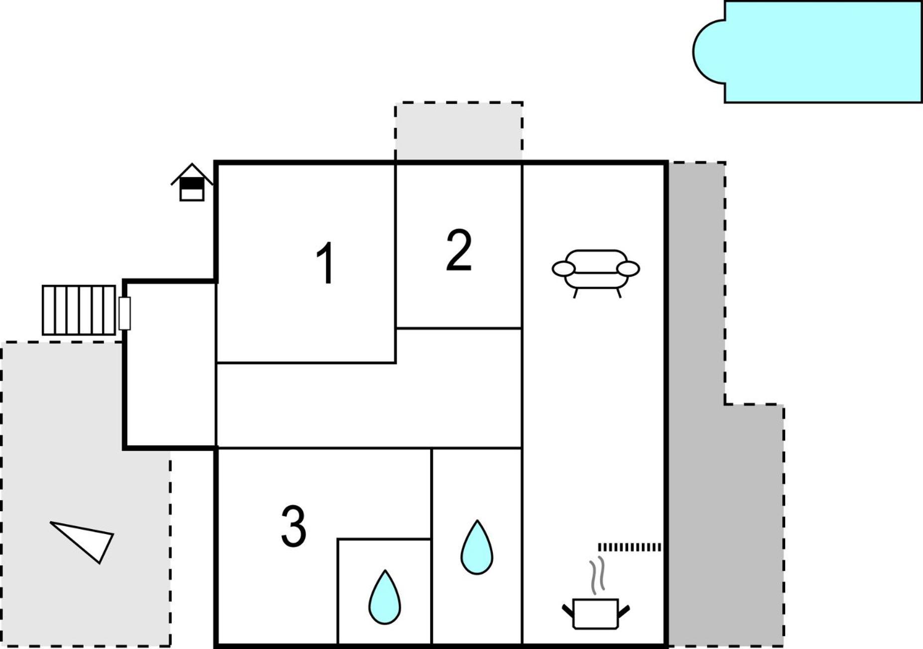 Nice Apartment In Plano With Kitchen Экстерьер фото